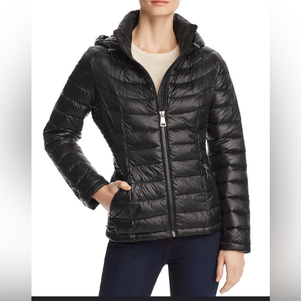 Calvin Klein Black Down Puffer - Packable Jacket